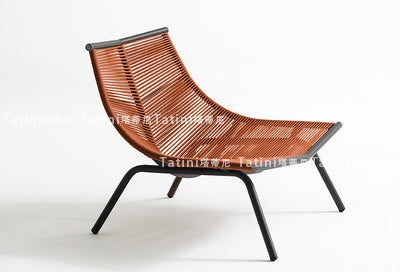 Rattan Woven Recliner Garden Plus
