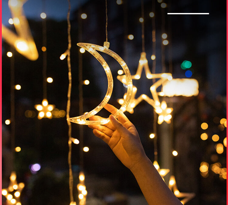 Solar Moon Star LED String