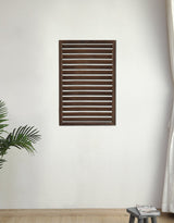 Outdoor Wooden Louver Mesh Screen Fence Garden Plus