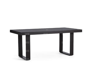 Solid Wood Long Table and Bench Garden Plus