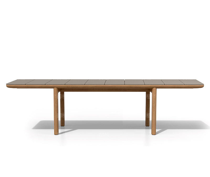 Teak Wood Rattan Chair and Table Garden Plus