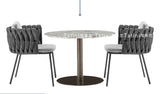 Rattan Chair and Table Combination Garden Plus