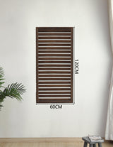 Outdoor Wooden Louver Mesh Screen Fence Garden Plus