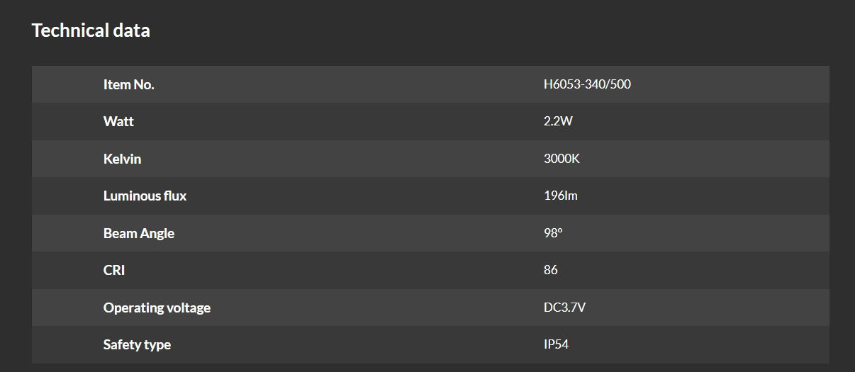 HILITE Solar Light H6053 Garden Plus