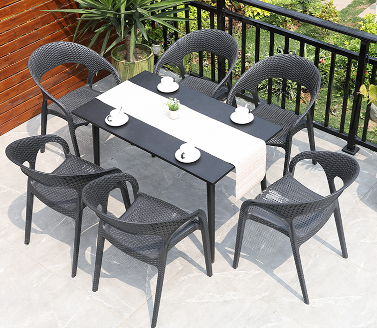 Plastic Table & Chairs Set No.1 Garden Plus