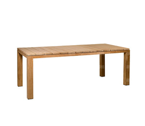 Teak Long Table and Chair Garden Plus