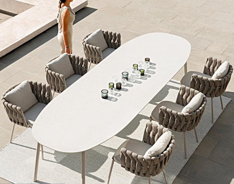 Rattan Chair and Table Combination Garden Plus