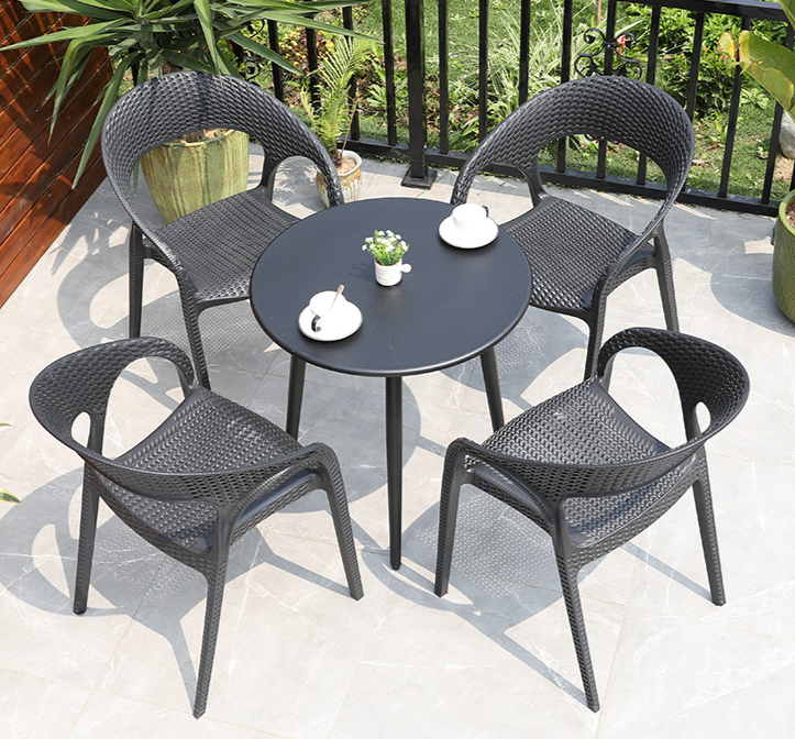 Plastic Table & Chairs Set No.1 Garden Plus