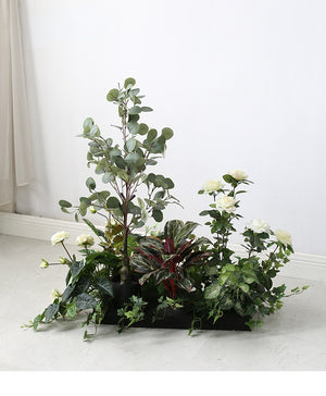 Landscaping Simulation Green Apple Leaf Plant and Flower Piece Garden Plus