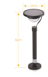 Solar Garden Post Lamp Garden Plus