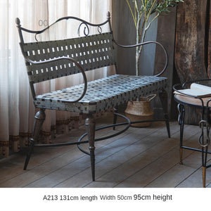 Villa Vintage Garden Iron Armchair Garden Plus