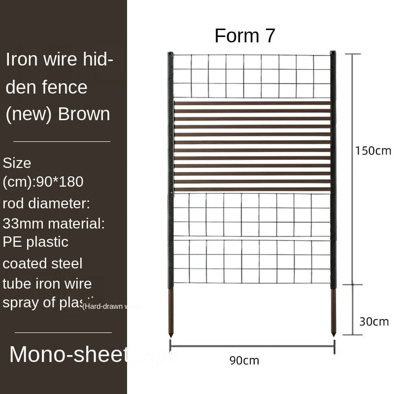 Outdoor Free Style Garden Fence Garden Plus