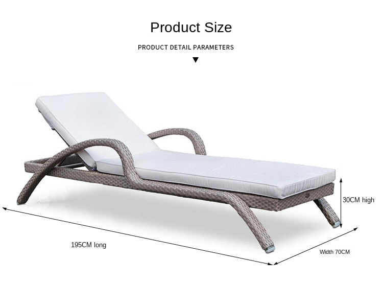 Sun Lounger no.10 Garden Plus