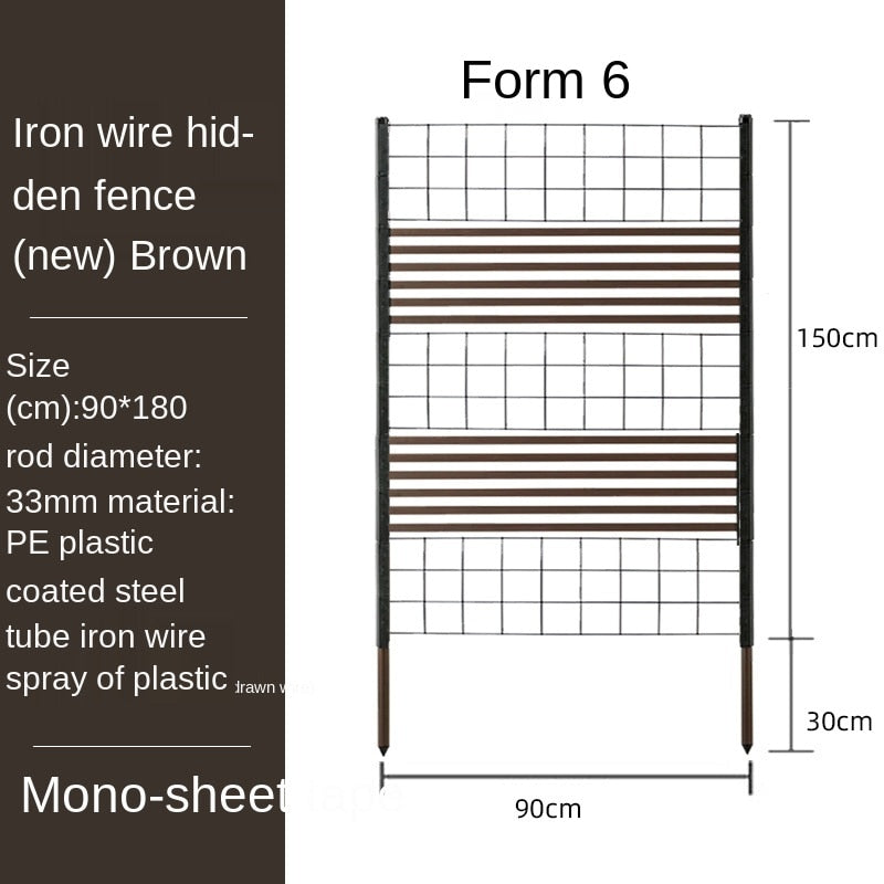 Outdoor Free Style Garden Fence Garden Plus