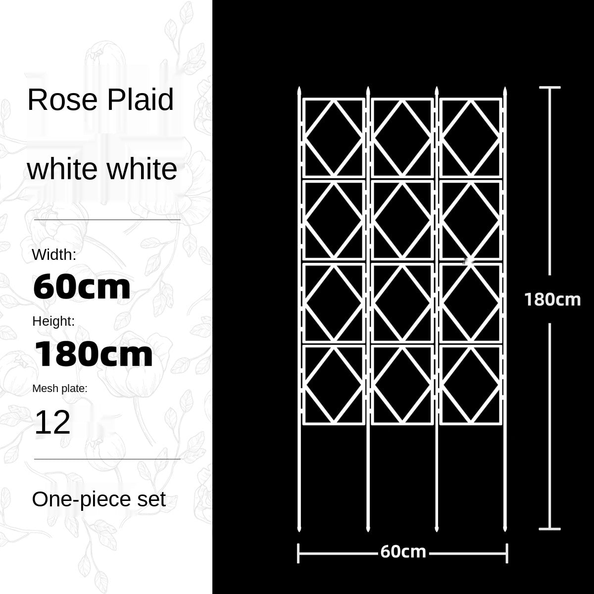Outdoor Flower Fence Garden Plus