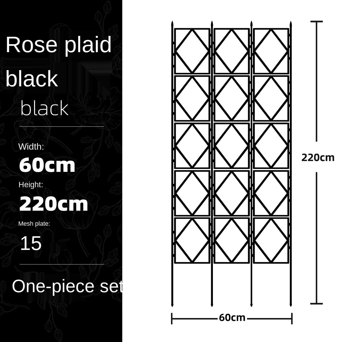Outdoor Flower Fence Garden Plus