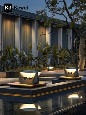 Kewei Solar Pillar Lamp KE-3008 Garden Plus