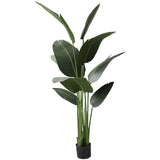Simulation Bird of Paradise Leaf Decoration Pieces Garden Plus