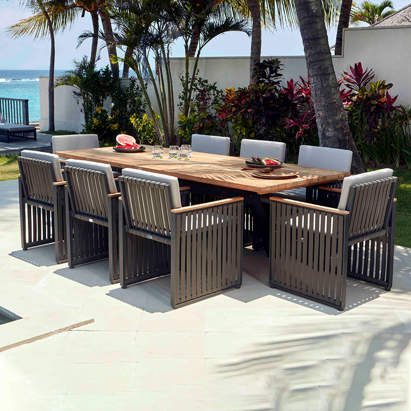 Teak Table and Chair Dining Combination Garden Plus