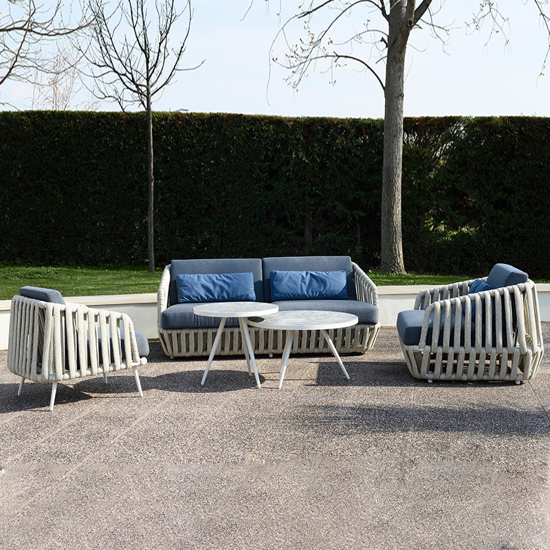 Rattan Sofa, Chair, Recliner and Table Set Garden Plus