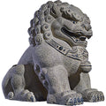 Lion Stone Statue Garden Plus