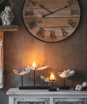 Retro Home living Candlestick stand Garden Plus