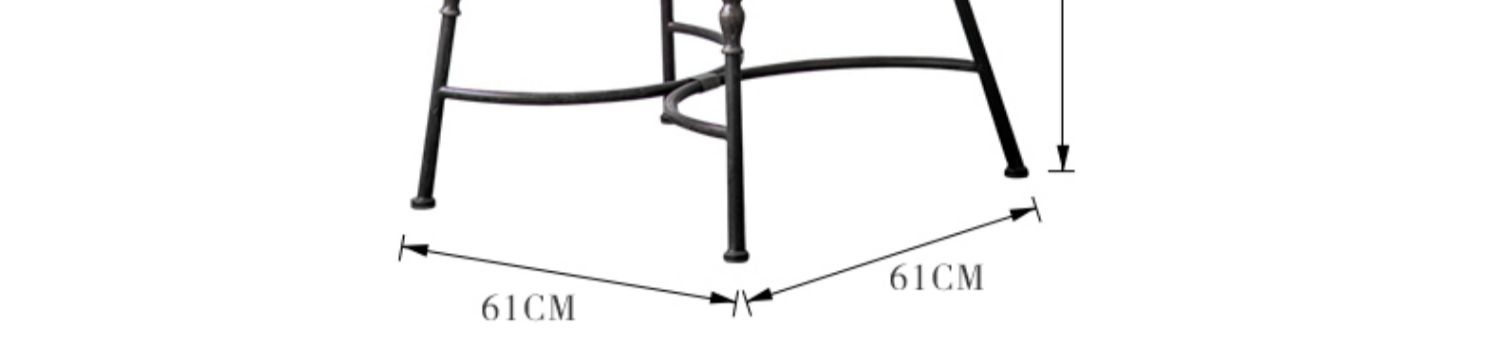 Villa Vintage Garden Iron Armchair Garden Plus