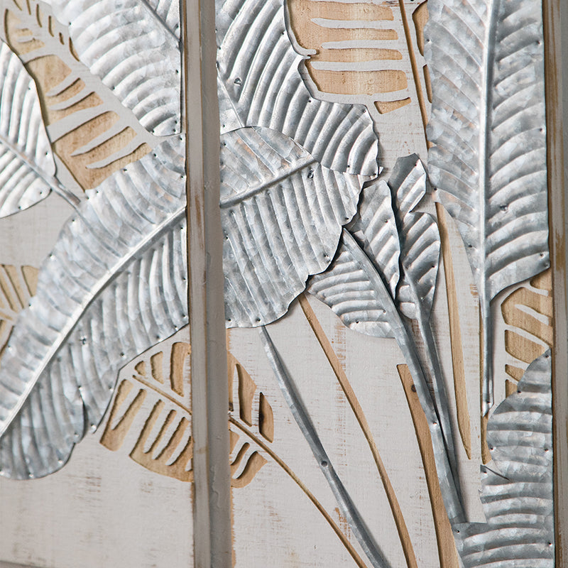 Retro Banana Leaf Wall Decoration Panel Garden Plus