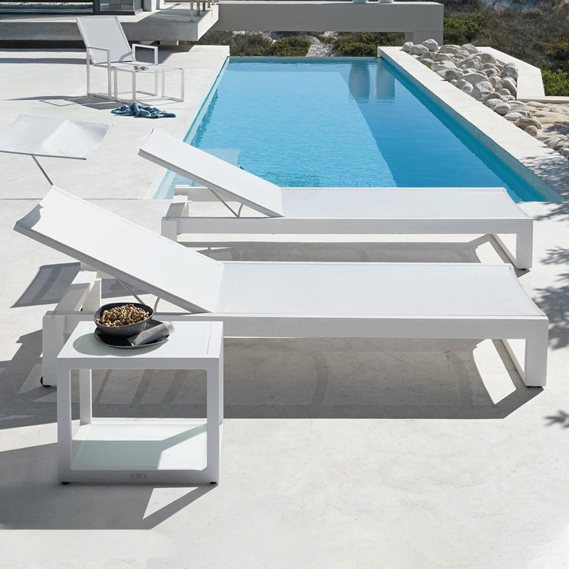 Modern Sun Lounger Garden Plus