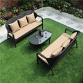 Rattan Sofa Set 14 Garden Plus