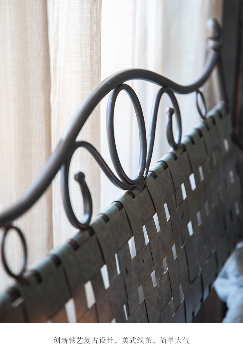 Villa Vintage Garden Iron Armchair Garden Plus