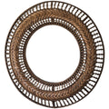 Round Shape Retro Nostalgic Art Wall Mirror Garden Plus