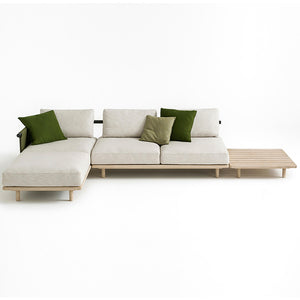 Rattan Solid Wood Chair Combination Garden Plus