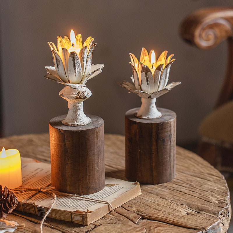 Retro European Table Candle stand