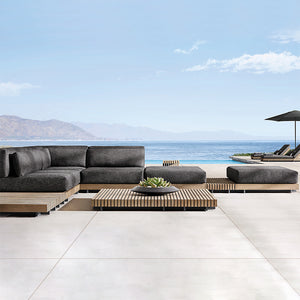 Solid Wood Sofa Set Garden Plus