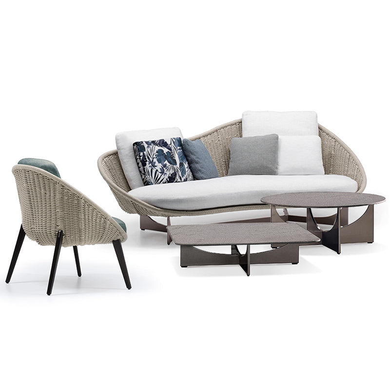 Ratten Sofa Set 19 Garden Plus