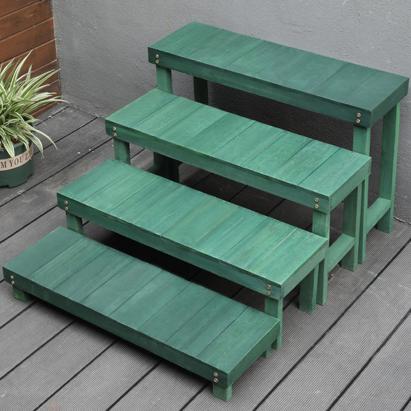 Outdoor Wood Flower Stand Garden Plus