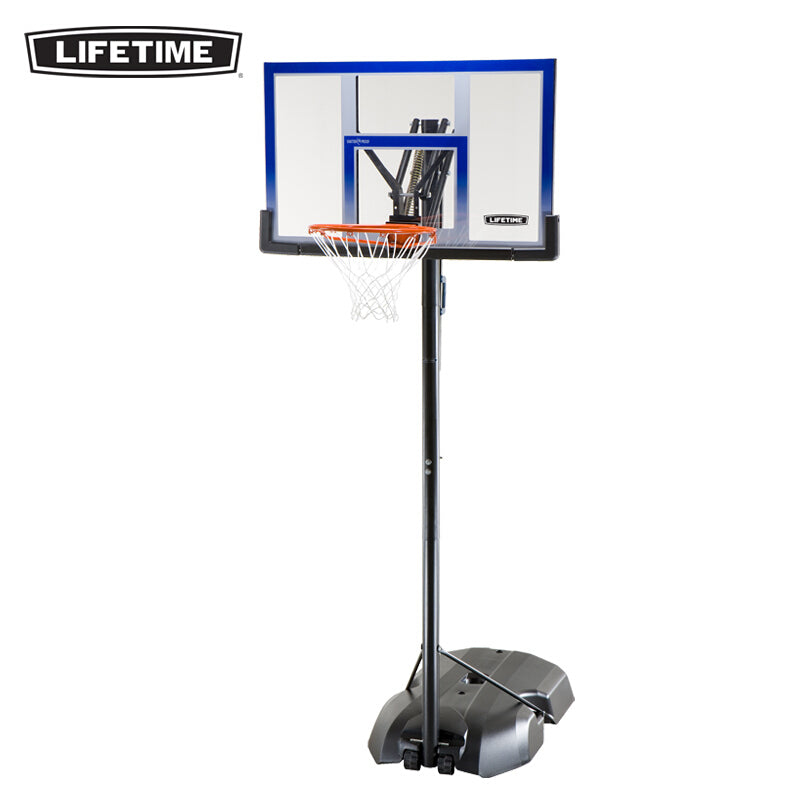 Lifetime 48-Inch Mobile Adjustable Outdoor Basketball Hoop Garden Plus