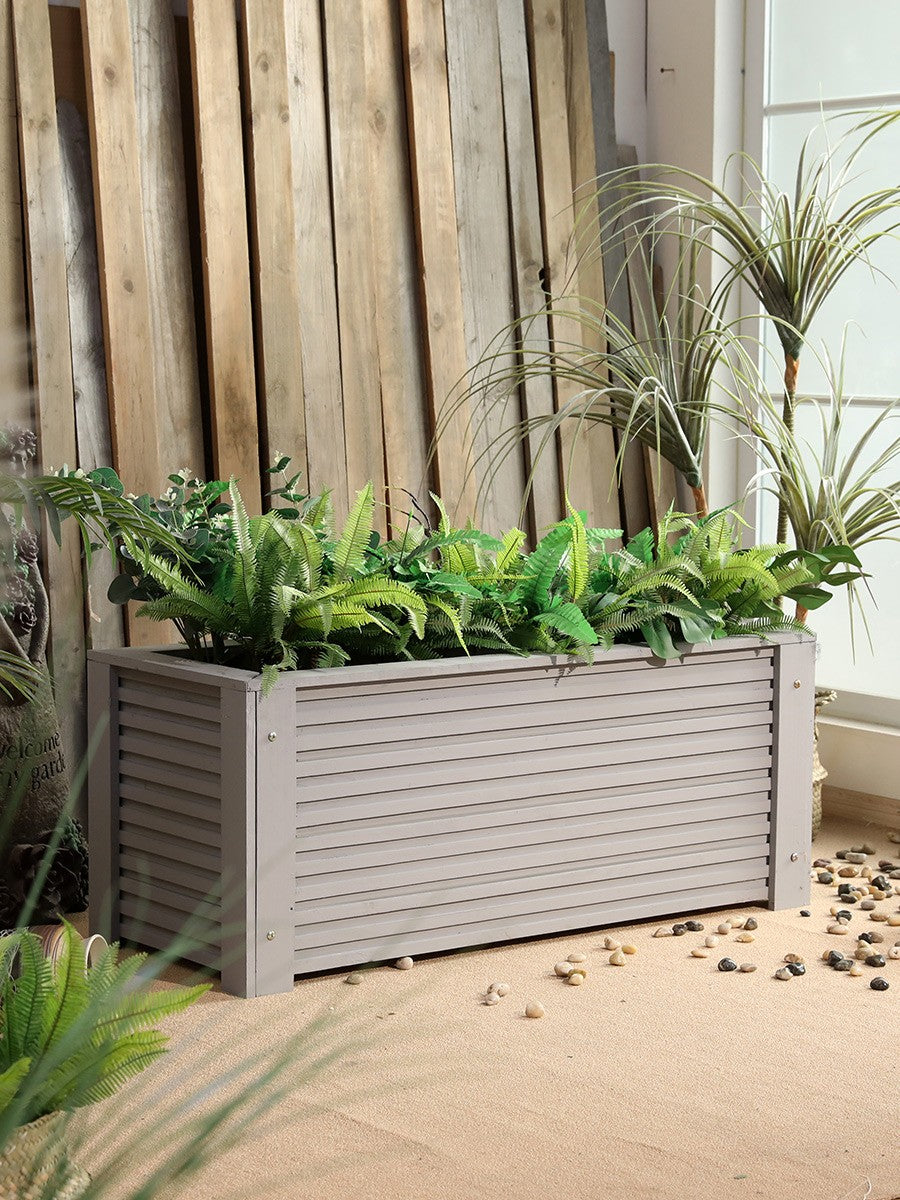 Rectangular Horizontal Planting Box Garden Plus