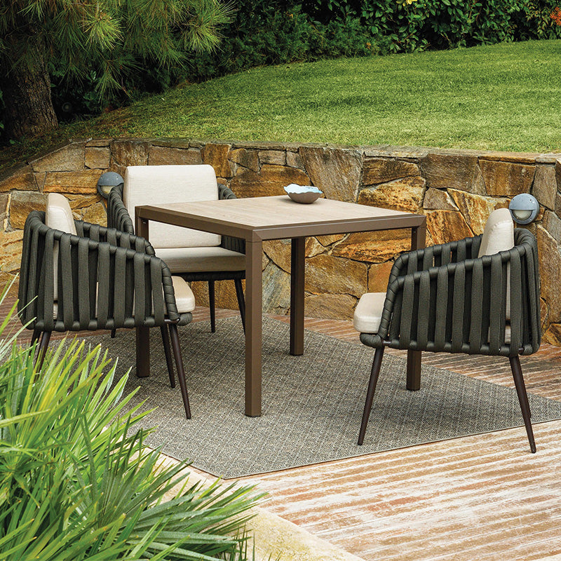 Rattan Sofa, Chair, Recliner and Table Set Garden Plus