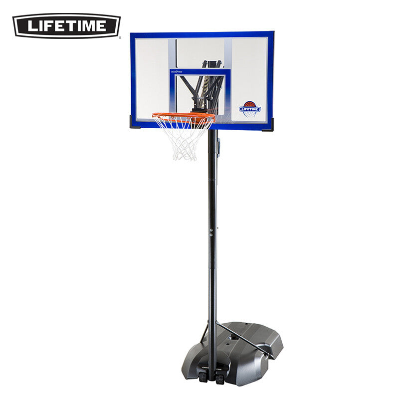 Lifetime 48-Inch Mobile Adjustable Outdoor Basketball Hoop Garden Plus