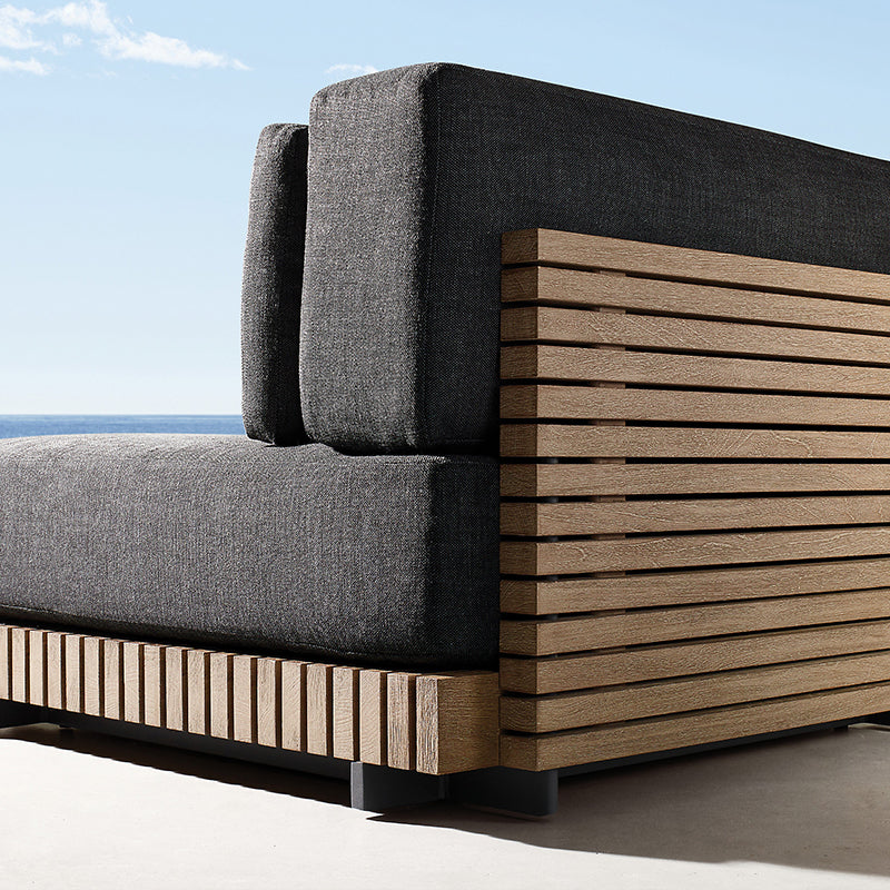 Solid Wood Sofa Set Garden Plus