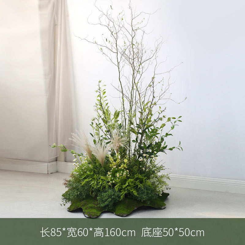 Large Mori Style Plant Landscape Decoration Floral Piece Garden Plus