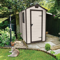 KETER Manor 4x6 Resin Outdoor Storage Shed Garden Plus