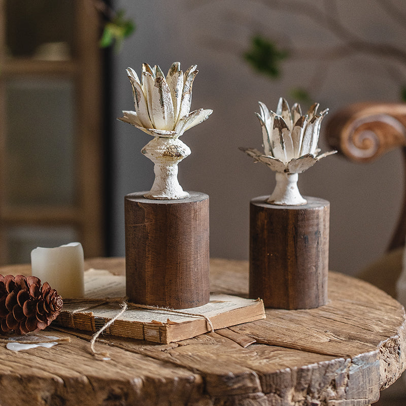 Retro European Table Candle stand Garden Plus