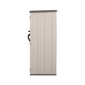 Lifetime Vertical Outdoor Tool Garden Storage Cabinet Garden Plus