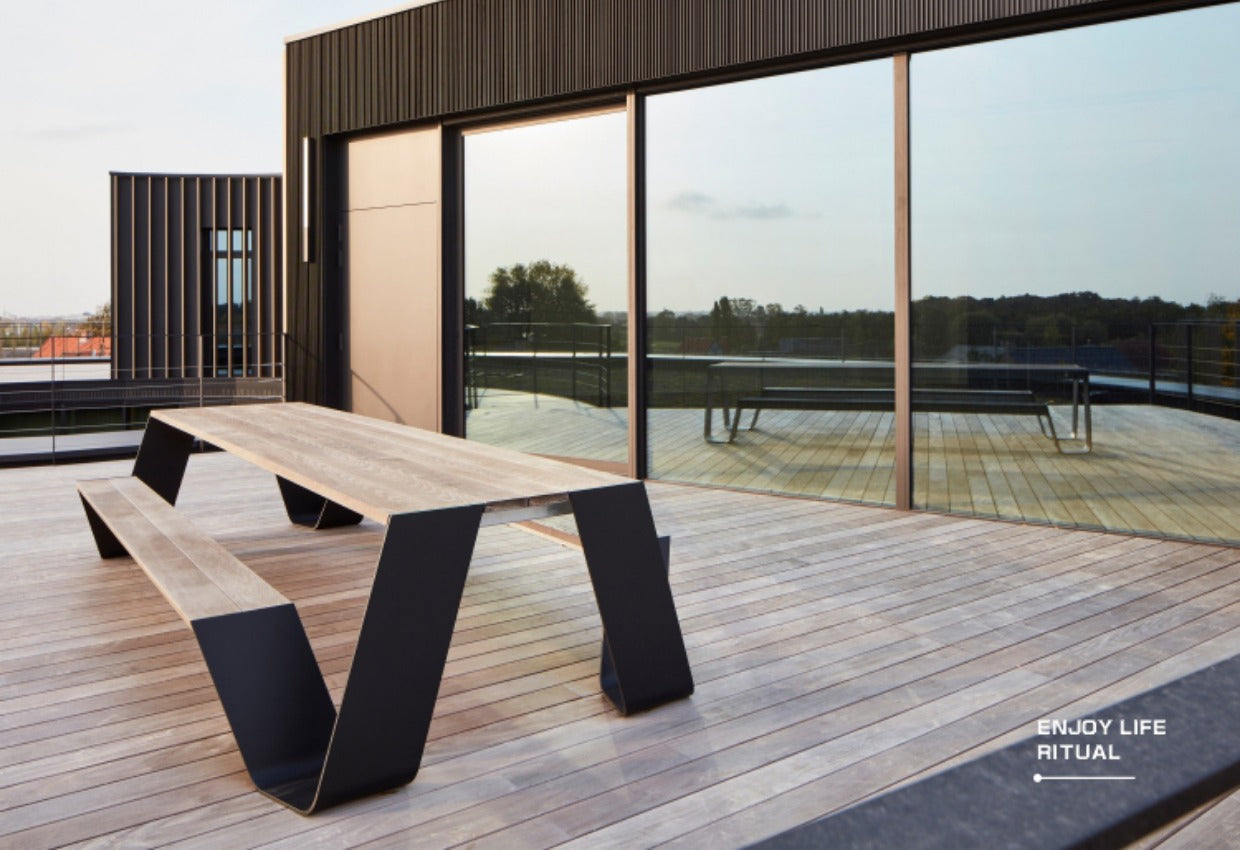 One-Piece Bench Combination Garden Plus