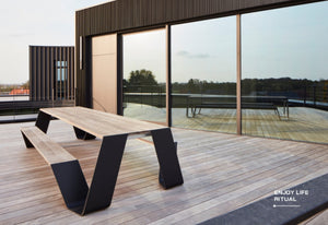 One-Piece Bench Combination Garden Plus