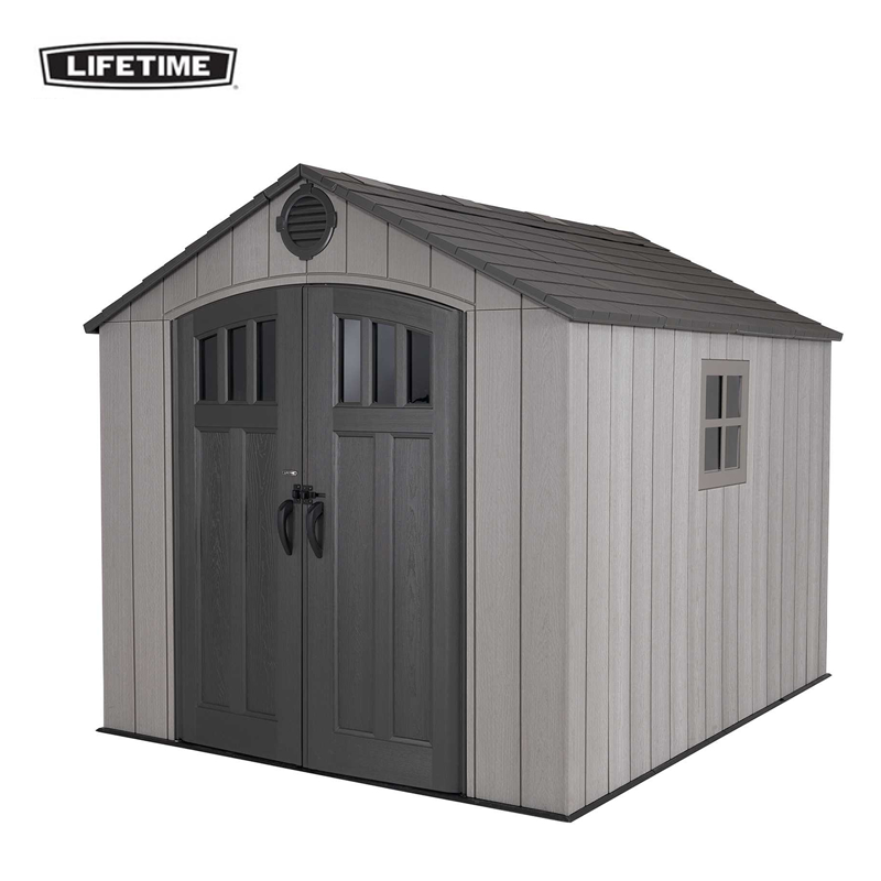 Lifetime Outdoor Garden Tool Shed Sundries House Garden Plus