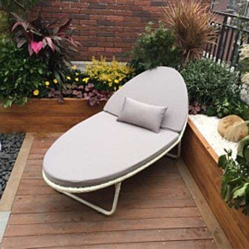 Rattan Lying Bed Garden Plus